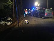 Verkehrsunfall mit eingeklemmter Person